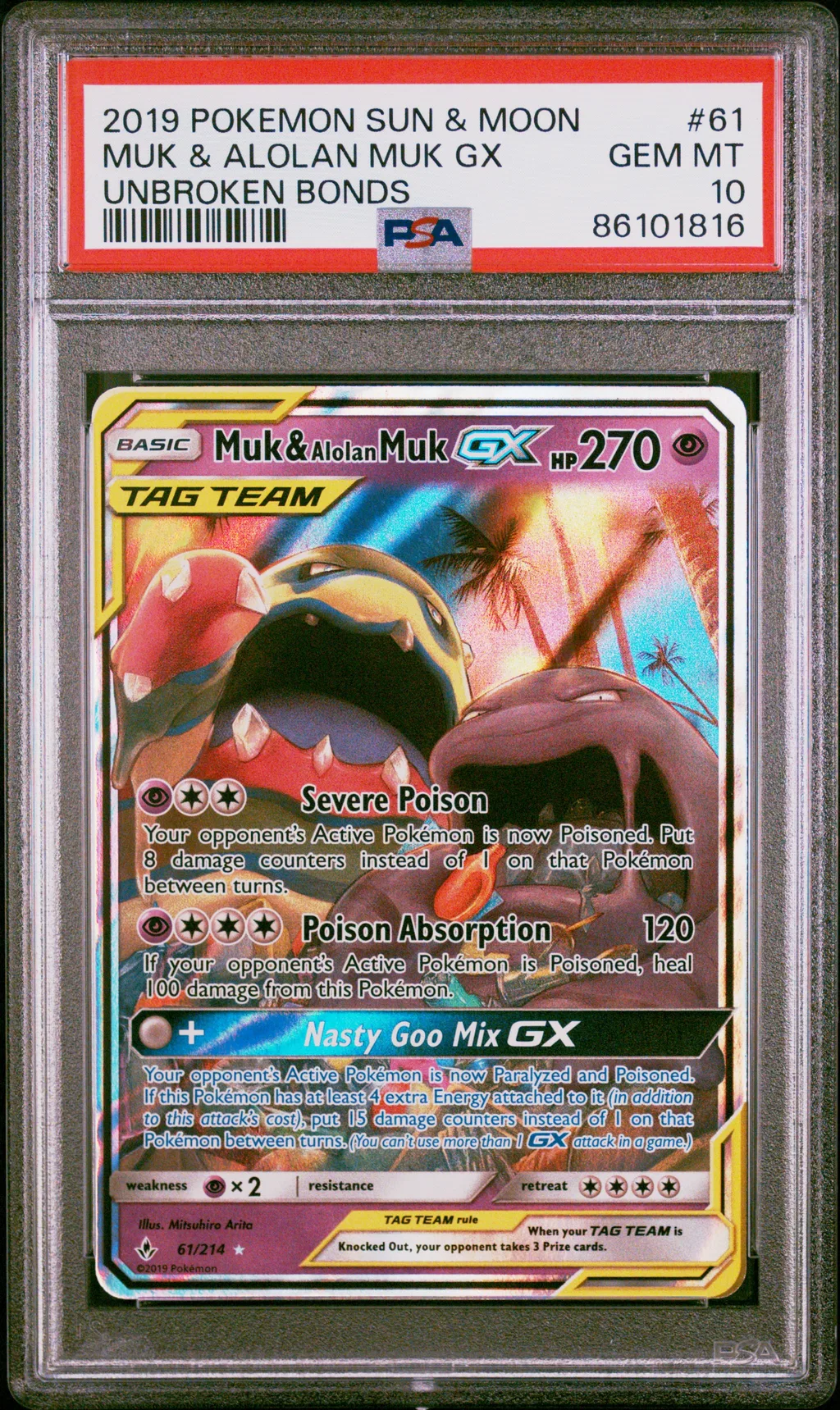 Muk & Alolan Muk GX card artwork