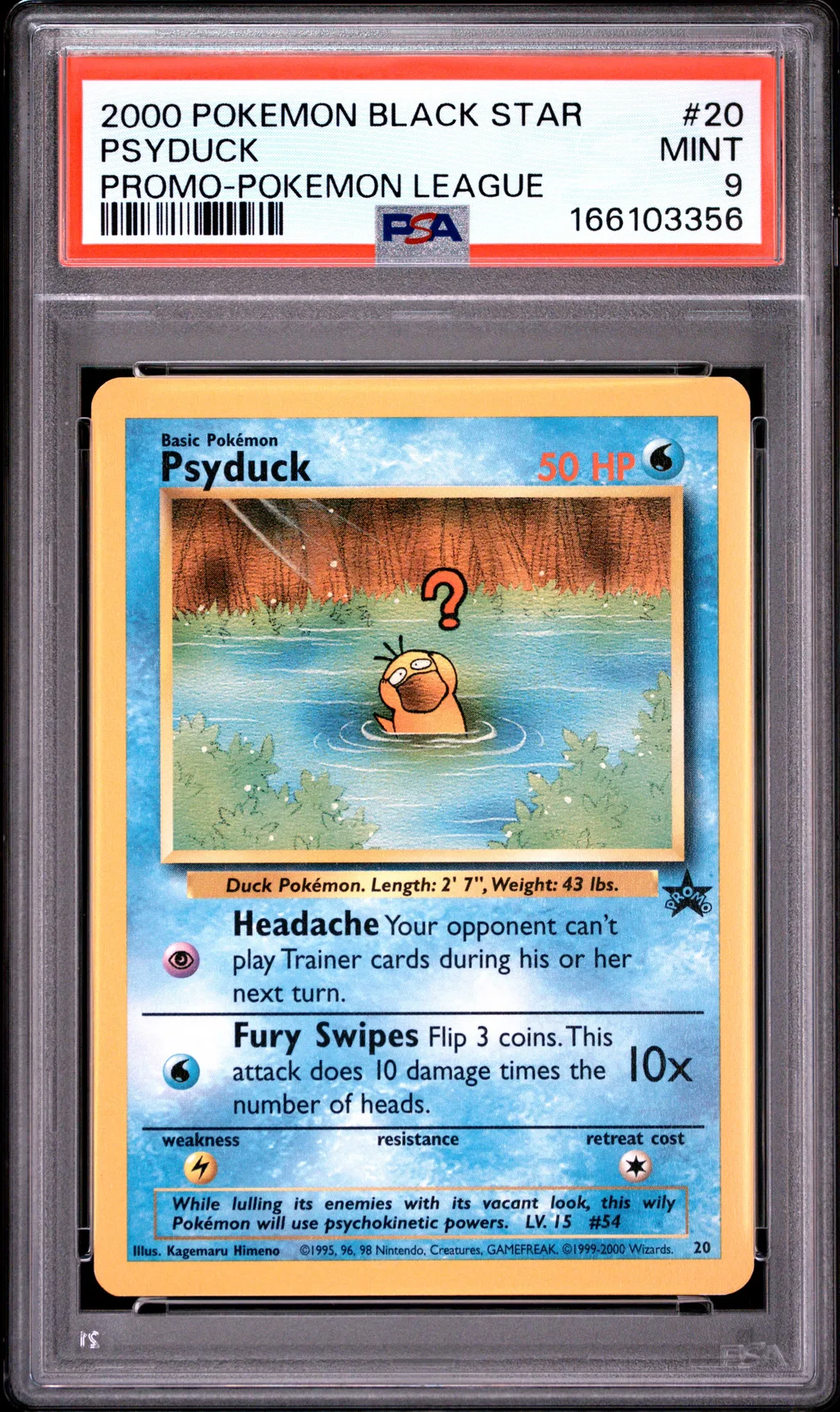 Psyduck card artwork