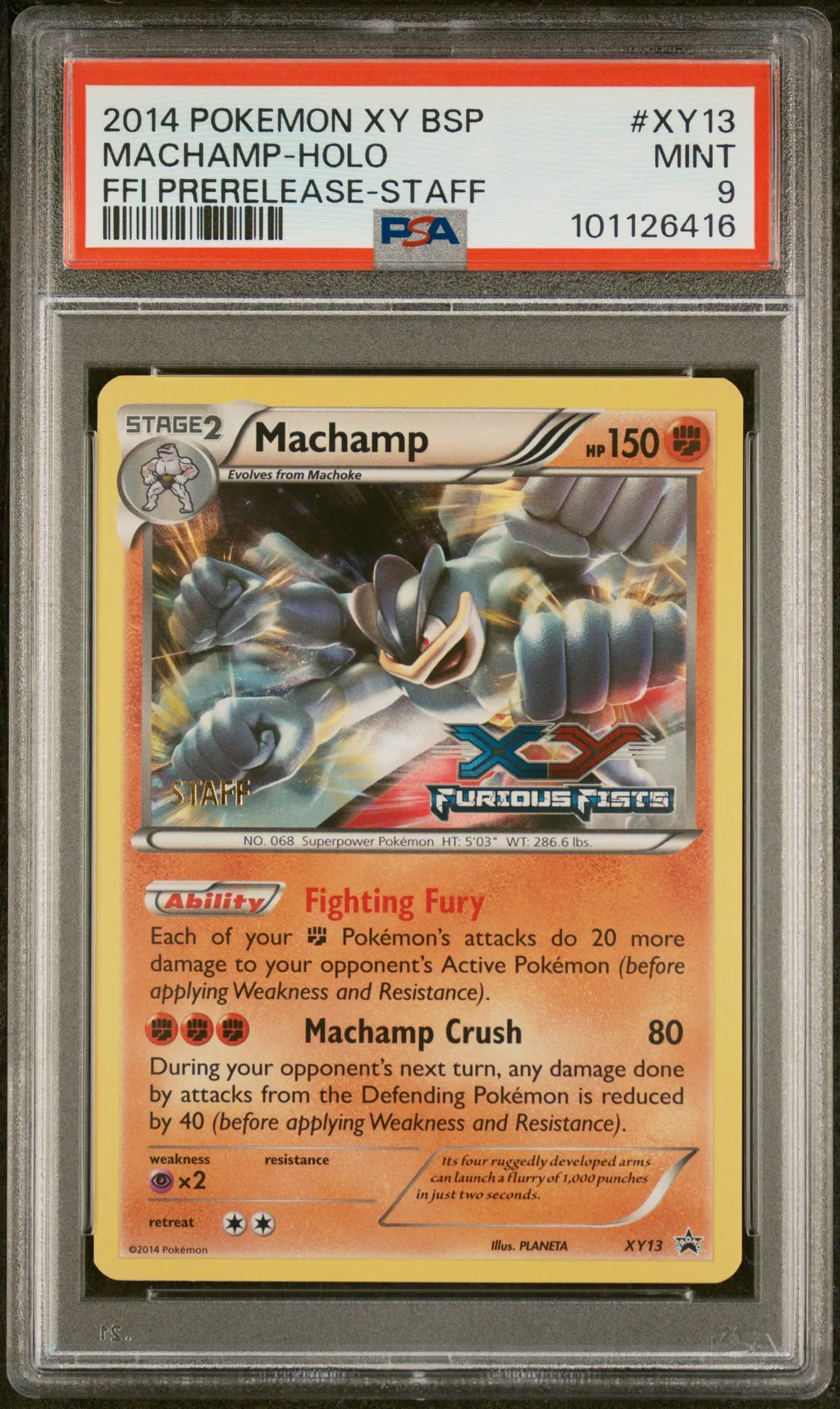 Machamp-Holo card artwork