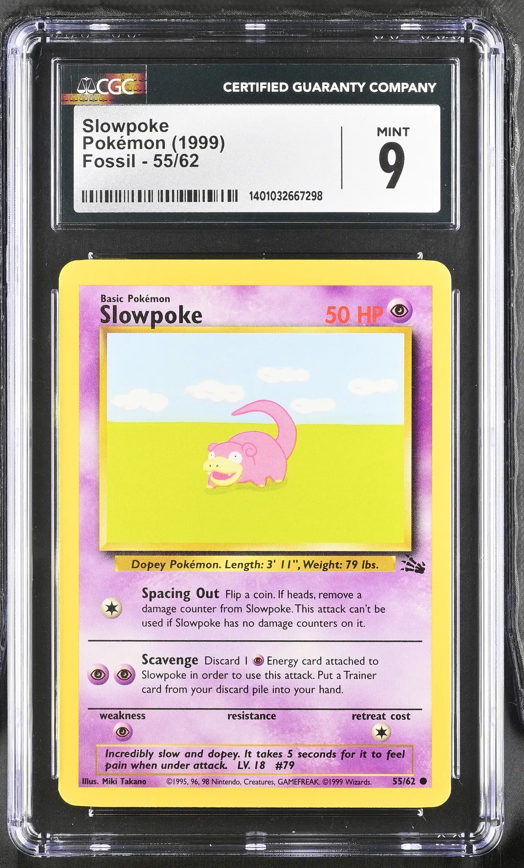 Slowpoke card artwork