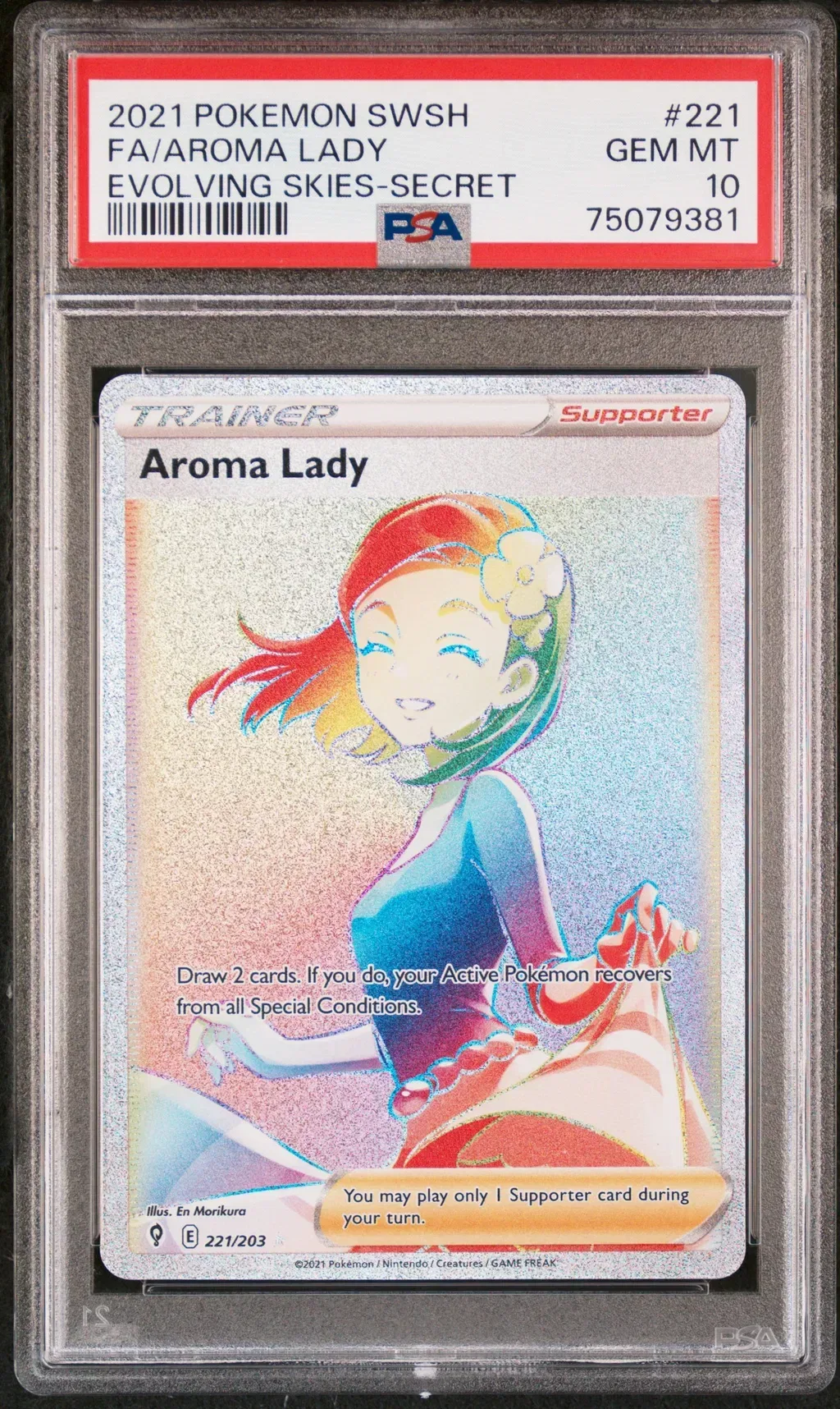 Aroma Lady card artwork