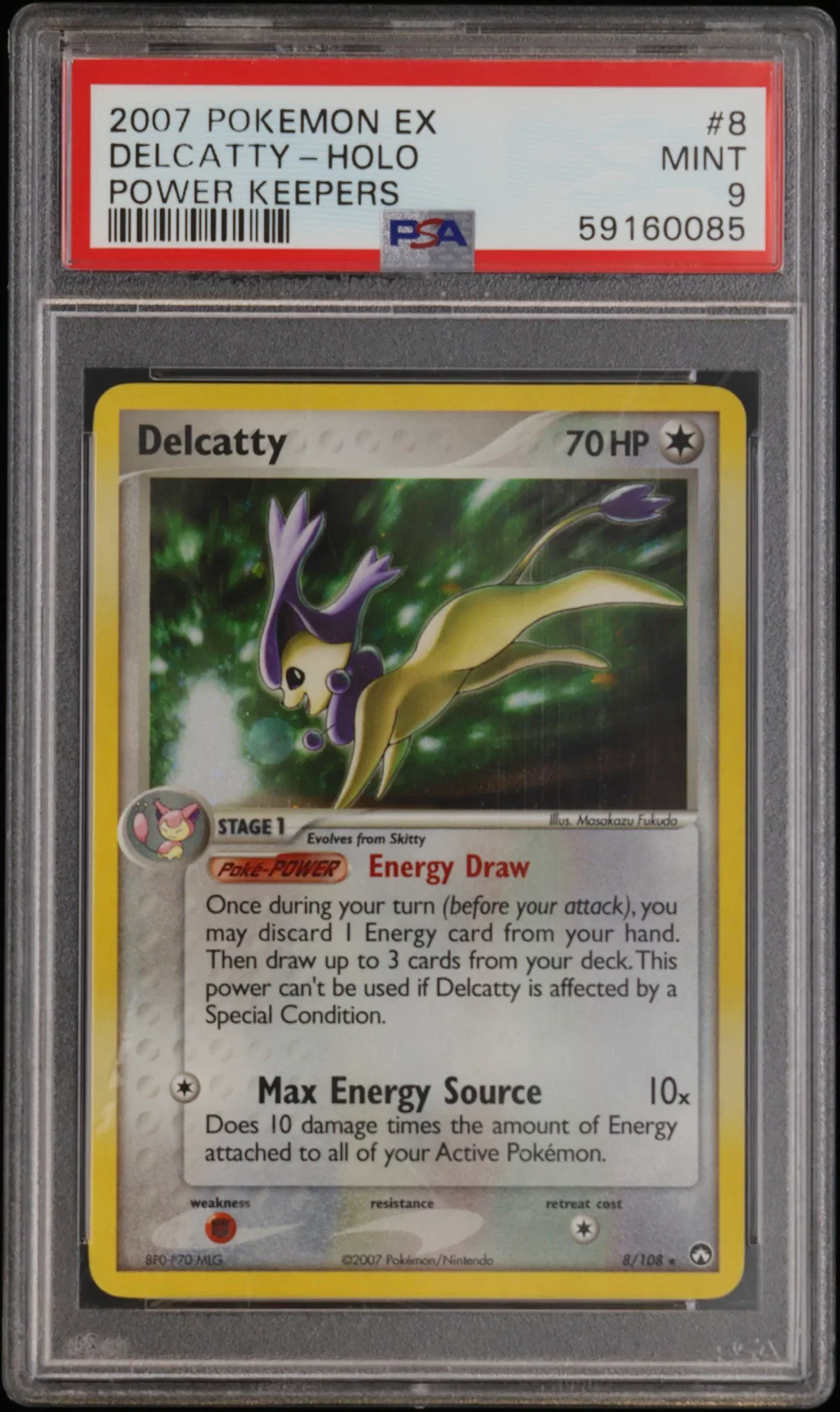 Delcatty-Holo card artwork