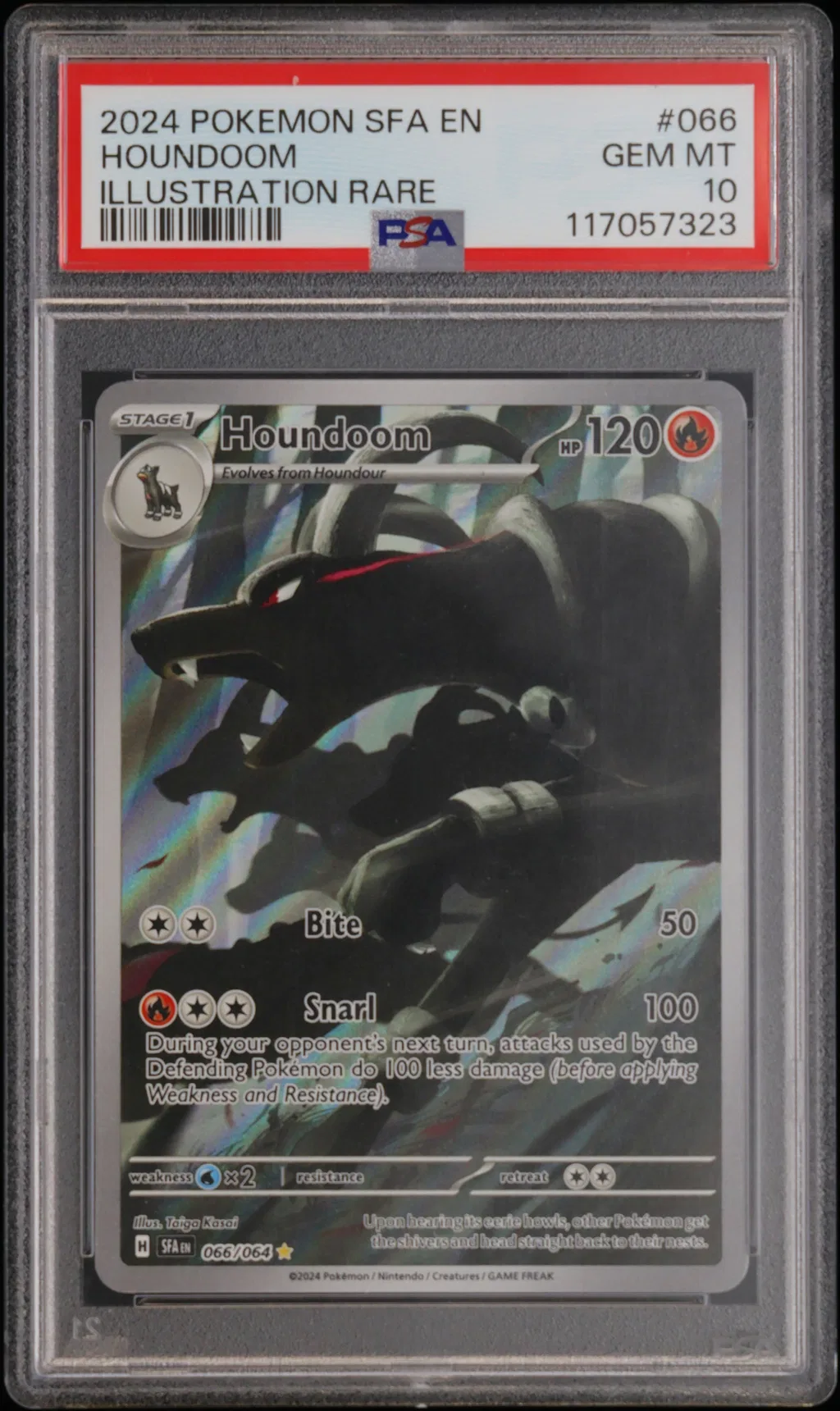 Houndoom card artwork