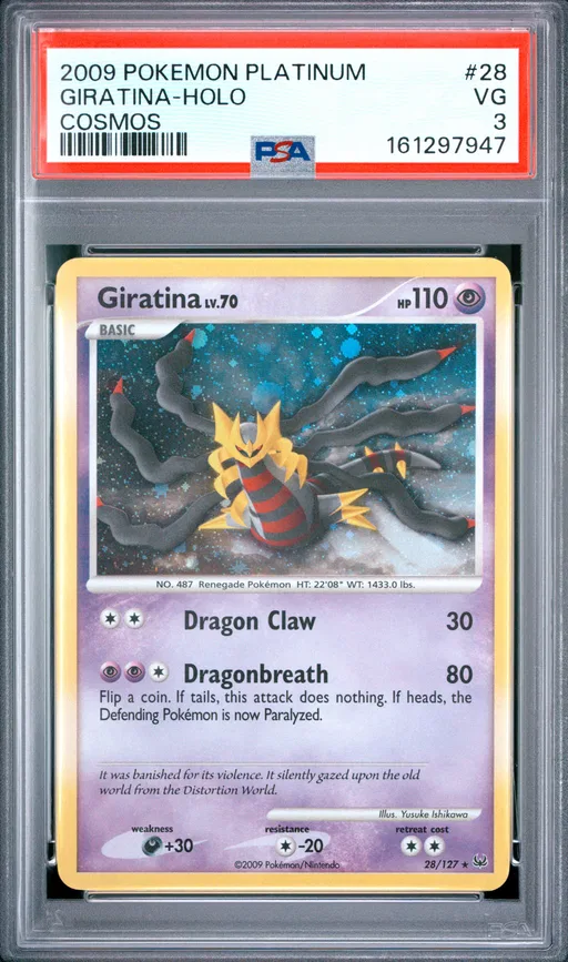 2009 #28 Giratina-Holo PSA 3 Platinum
